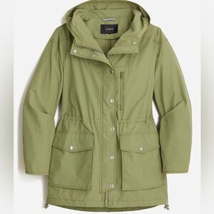 J.Crew Perfect Light Weight Jacket in Green